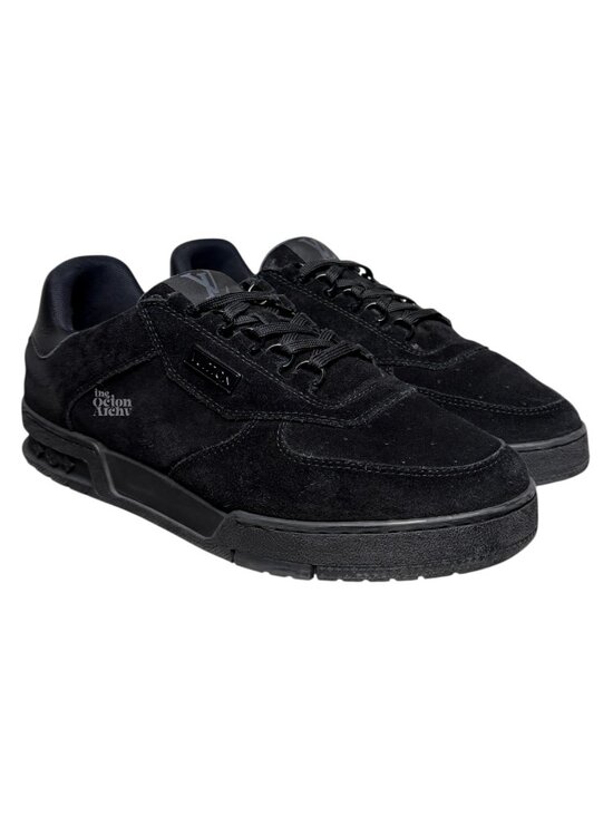 Size 9.5 US Louis Vuitton LV Employee Trainer \'Uniform - Black Suede\' Pre-Owned main image 6